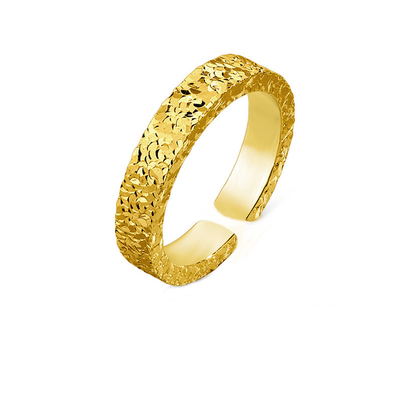 1:Yellow gold-adjustable opening