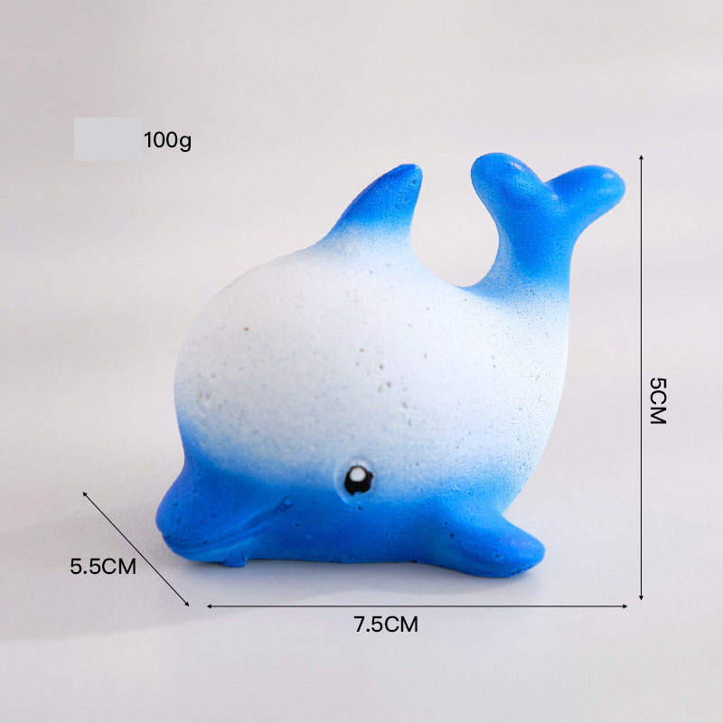 Resin dolphin small ornaments