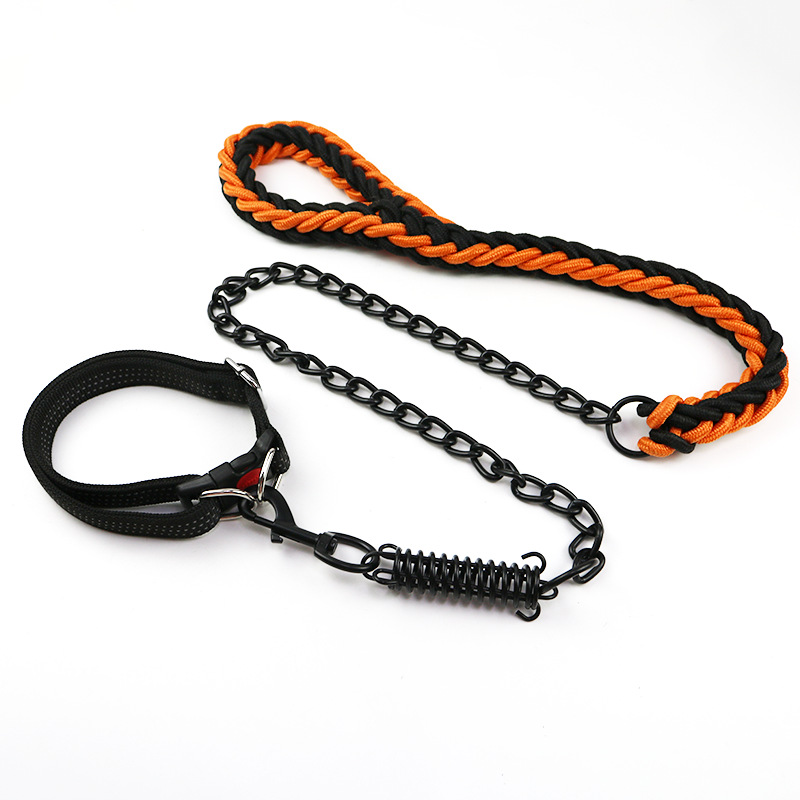 Black chain black orange