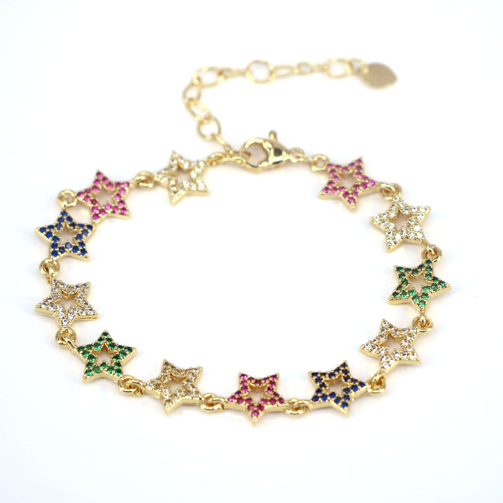 1:Colored zirconium stars