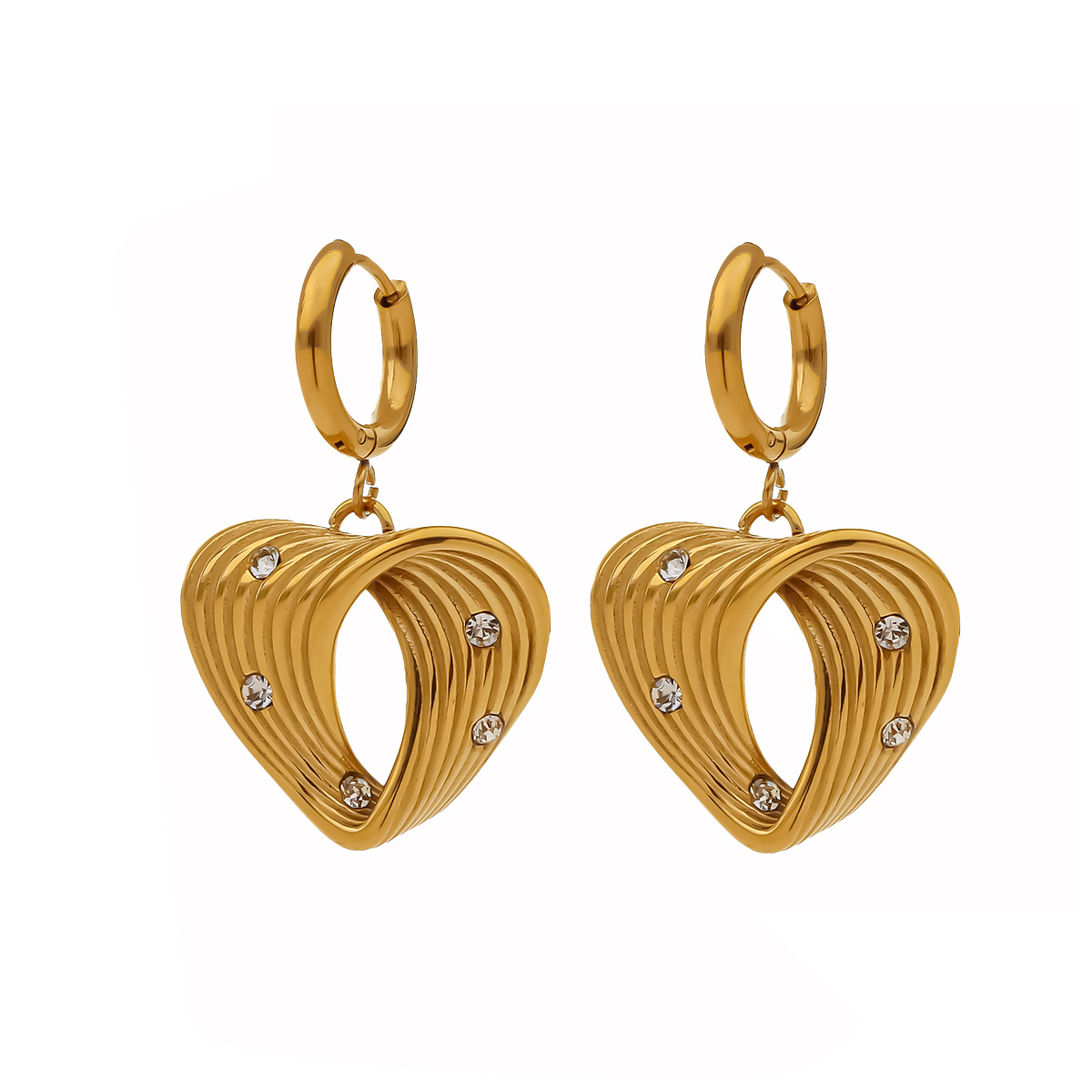 1:Gold earrings