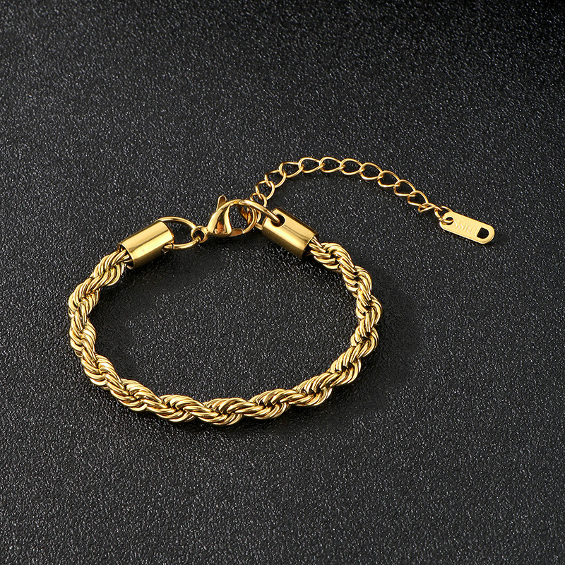 2:16+5cm gold bracelet