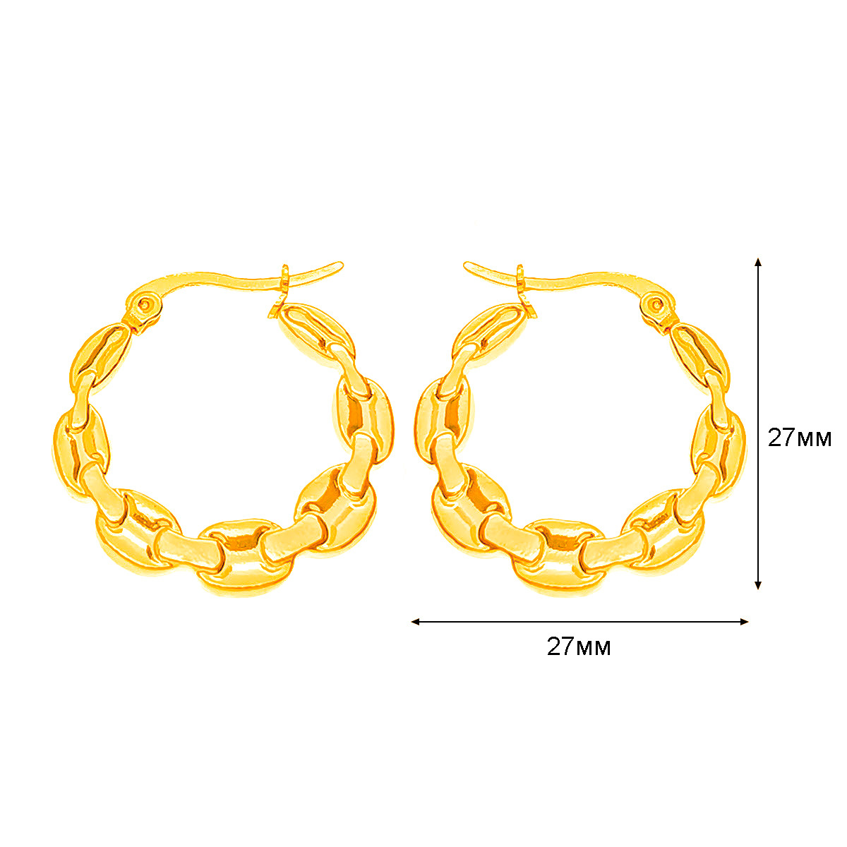 4:E0083 a pair of earrings