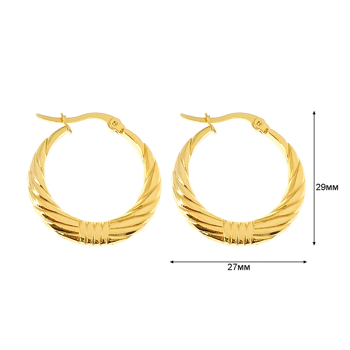 10:E0089 a pair of earrings