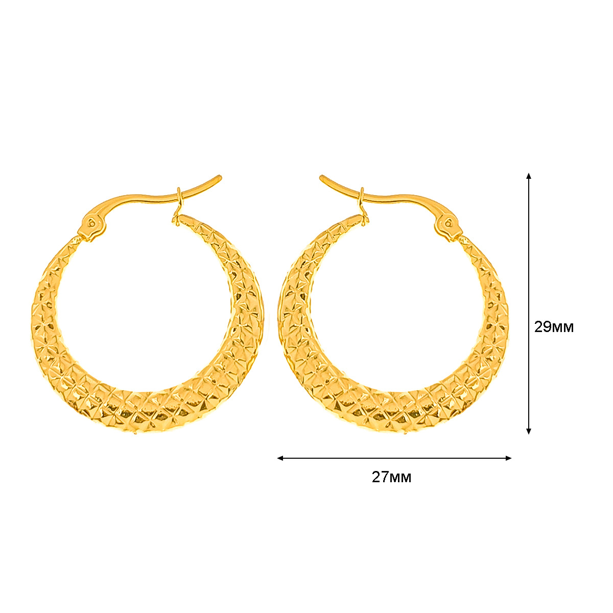 18:E0097 a pair of earrings