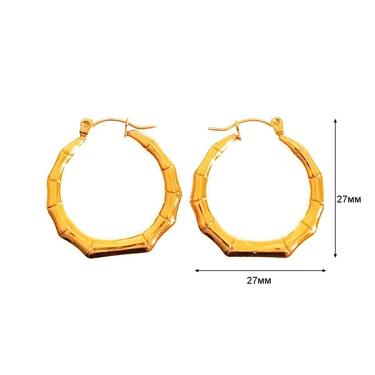 25:E00104 a pair of earrings