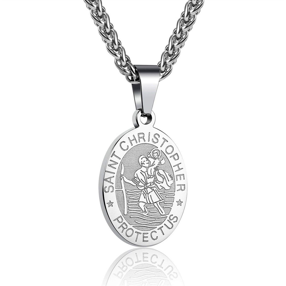 1:Saint Christopher steel color