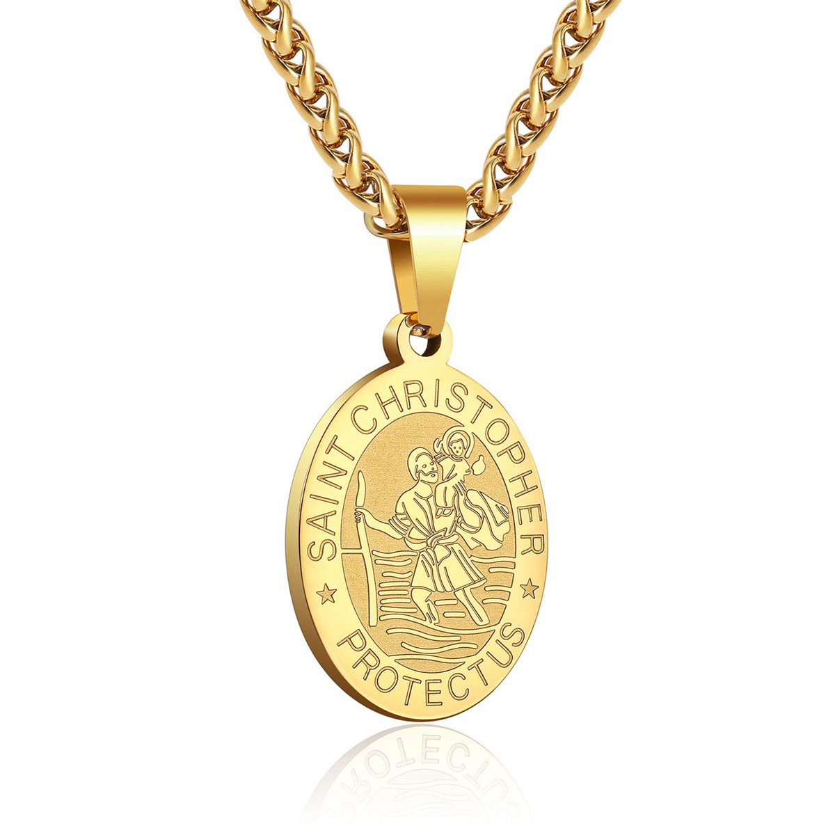 2:Saint Christopher golden