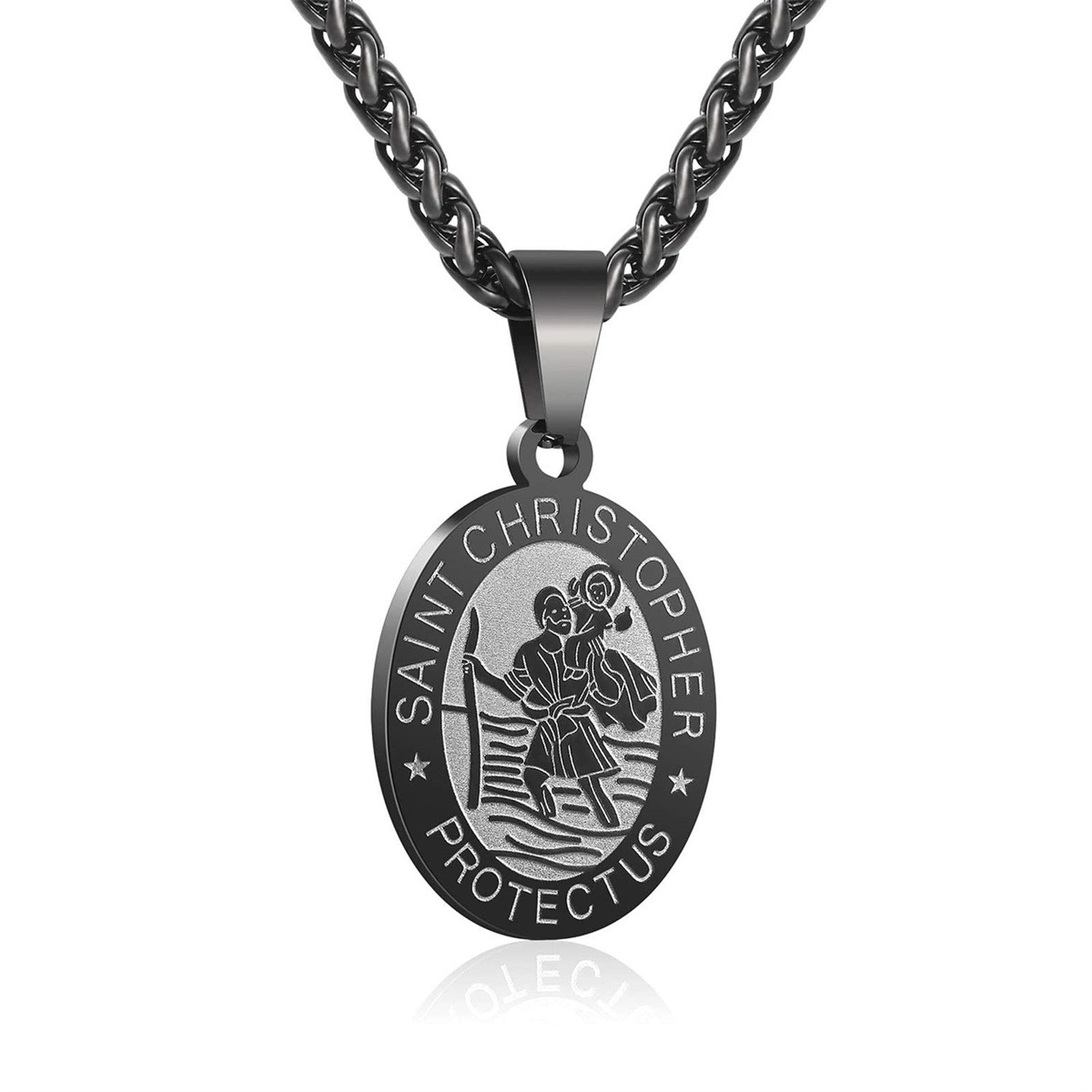 3:Saint Christopher black