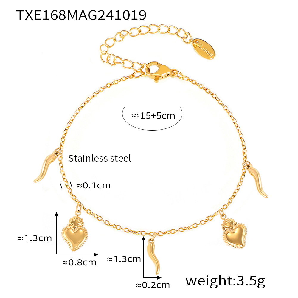 1:Txe168-gold diy multi-accessory bracelet