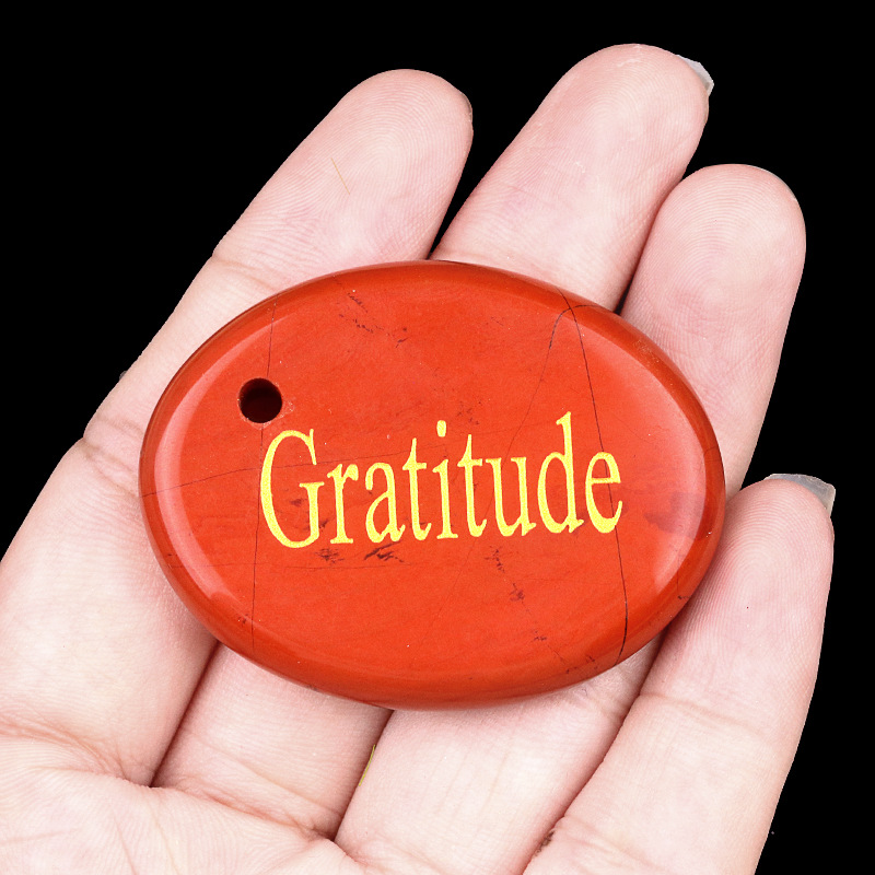 Gratitude (red jasper)