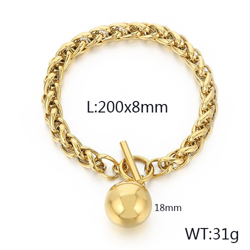 1:Gold bracelet KB168187-Z