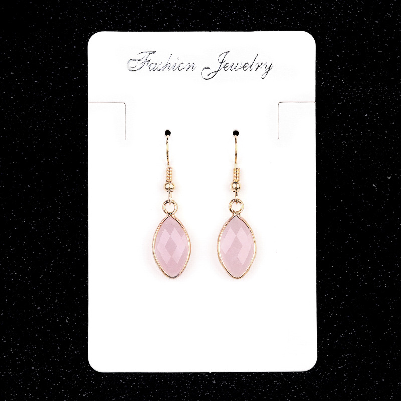 10:Pink crystal (pair)