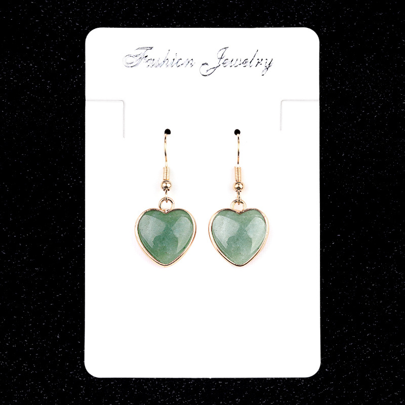 8:Green aventurine (pair)