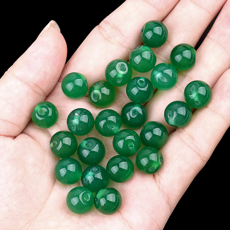 8:Green agate (single)