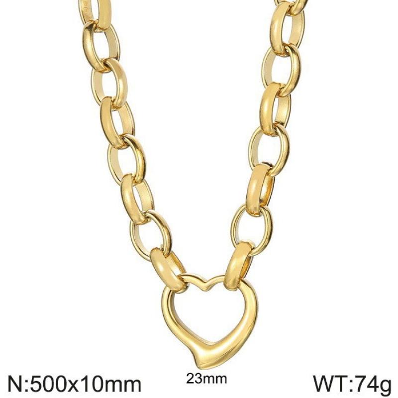 13:Gold necklace 500x10mmkn286852-z