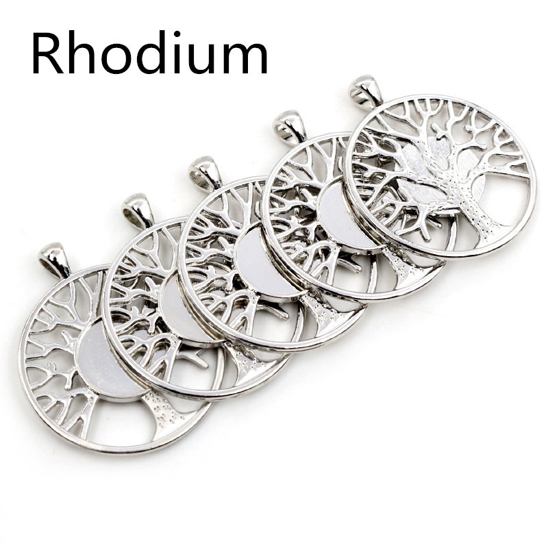 8:33x40mm (inner diameter 14mm) rhodium