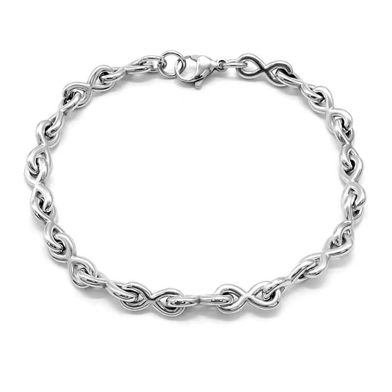 Steel bracelet 22CM long 10.5mm wide