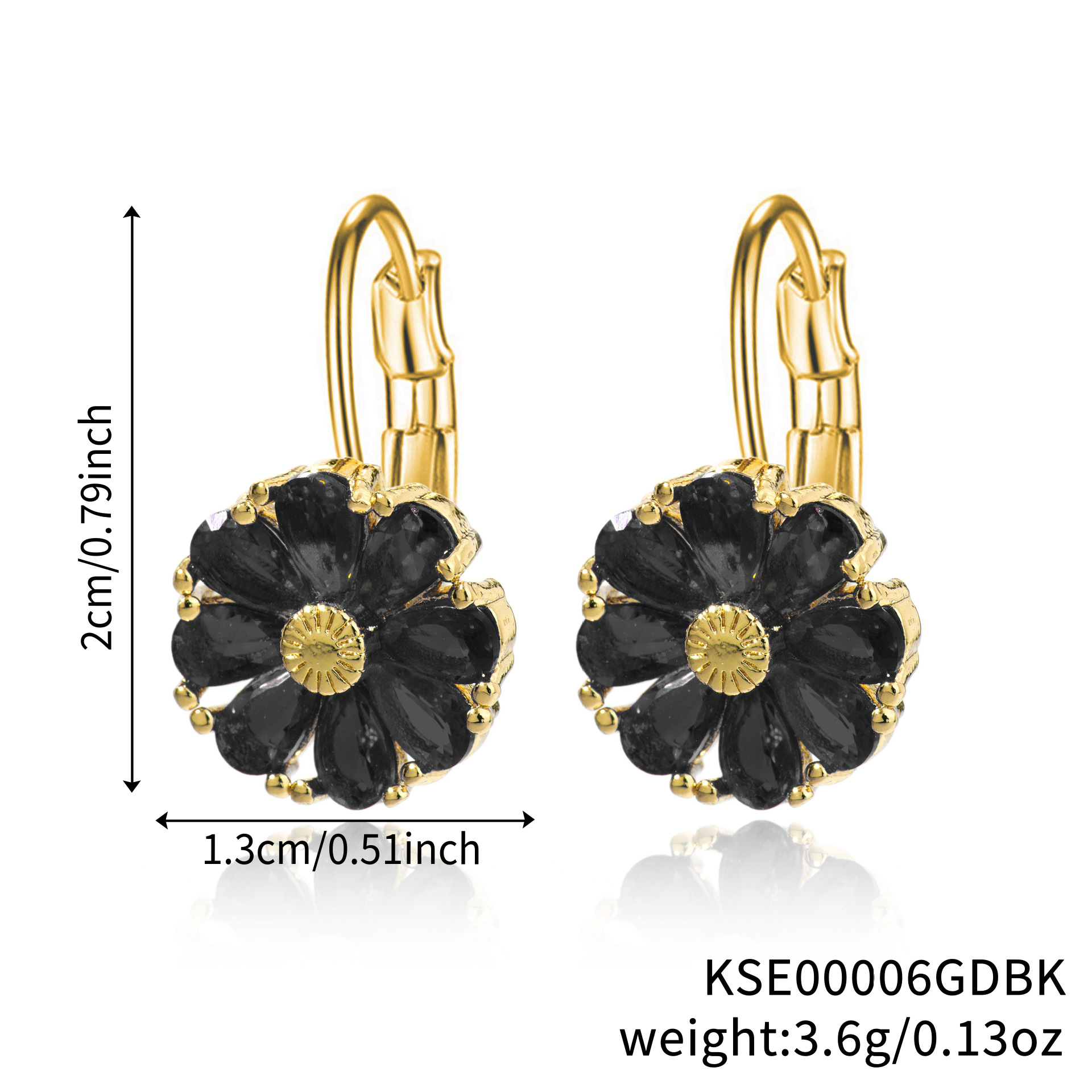 KC gold and black diamond