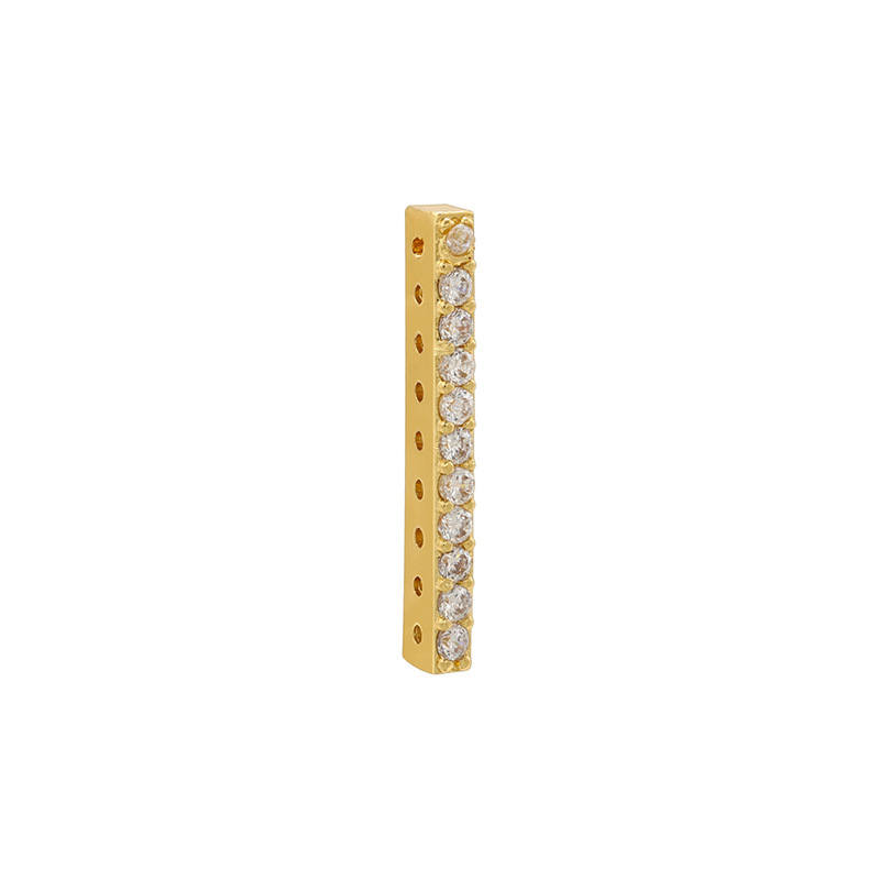 3:Vk266 gold nine-hole beads