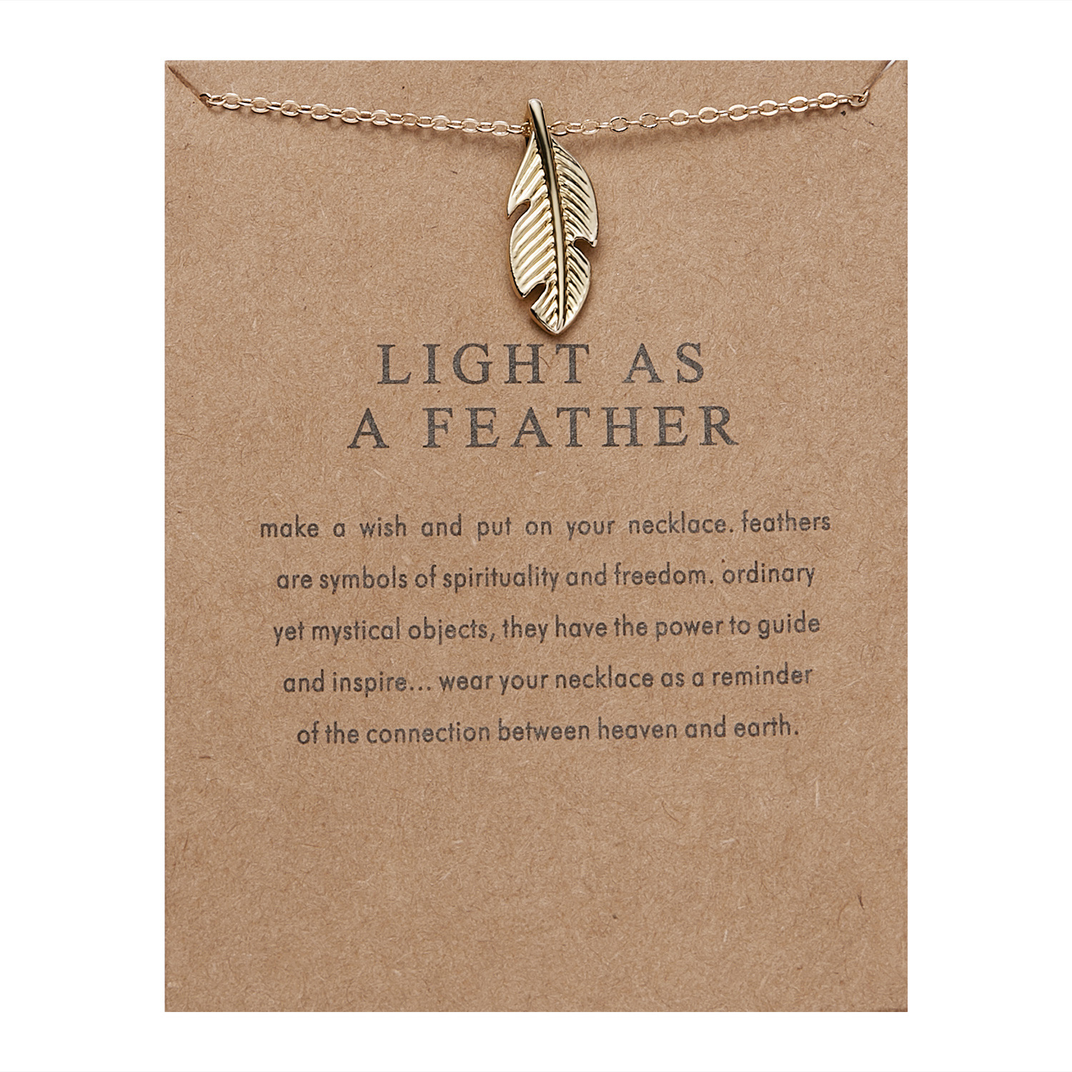 3:Paper card leaf necklace