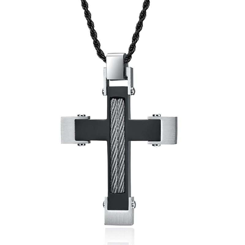 1:Single Pendant Black