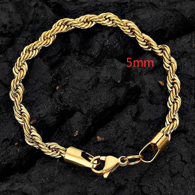 Gold 5mm 18cm