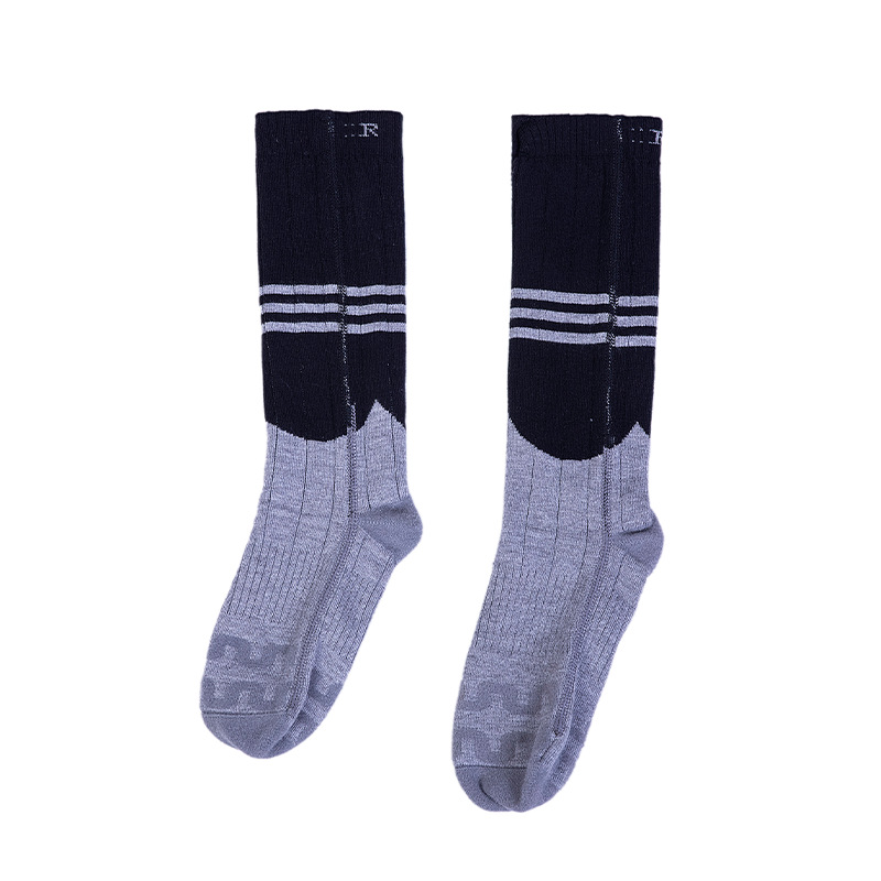 Gray one size fits all (one pair of socks does not come with batteries)