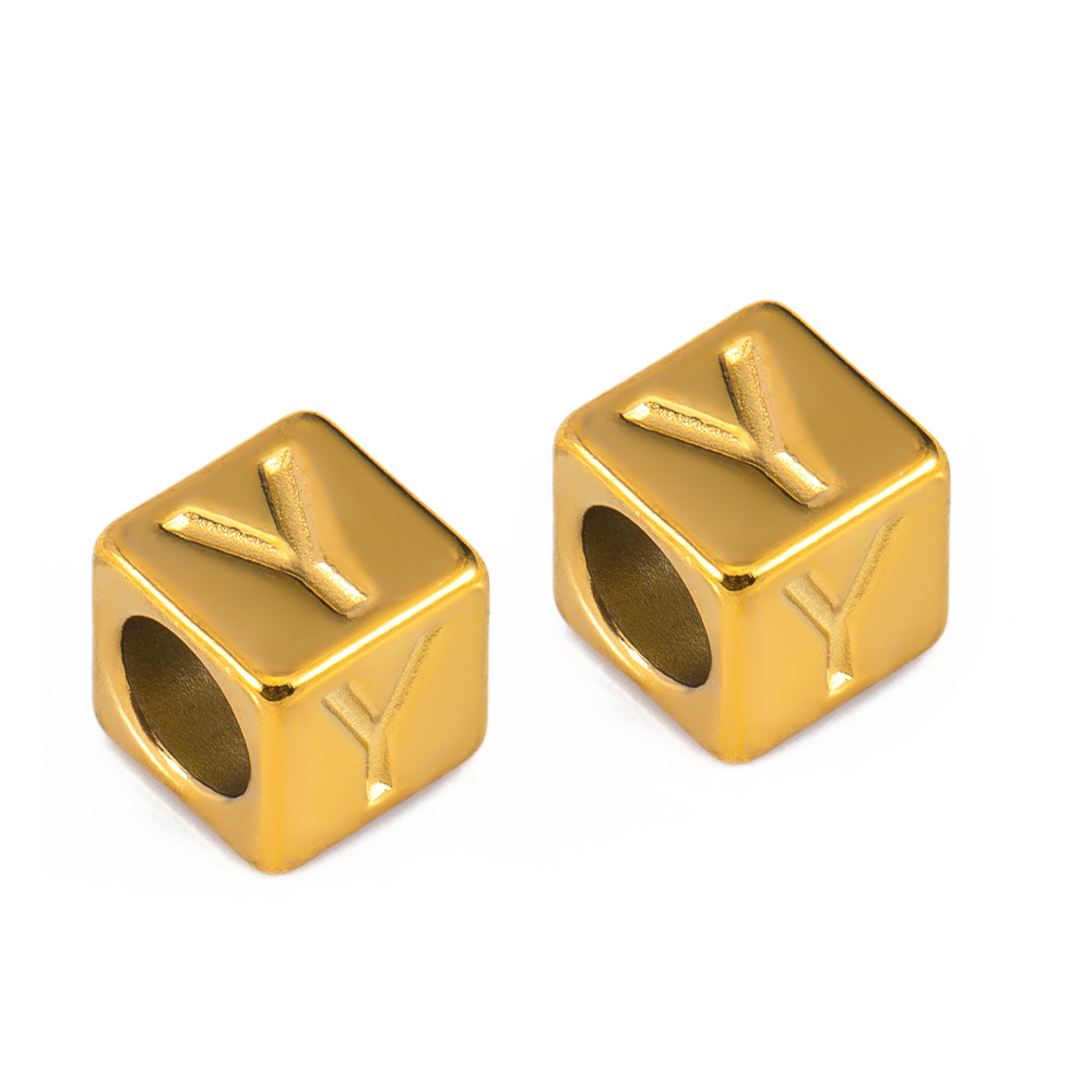 Gold-letter y