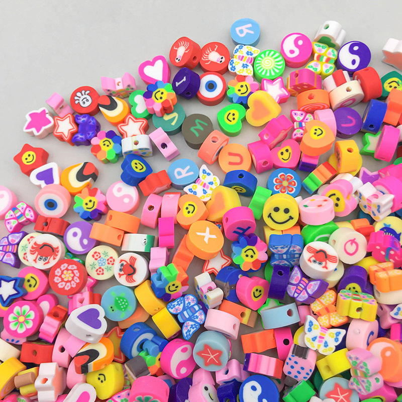 1:50 random soft ceramic beads-SN541