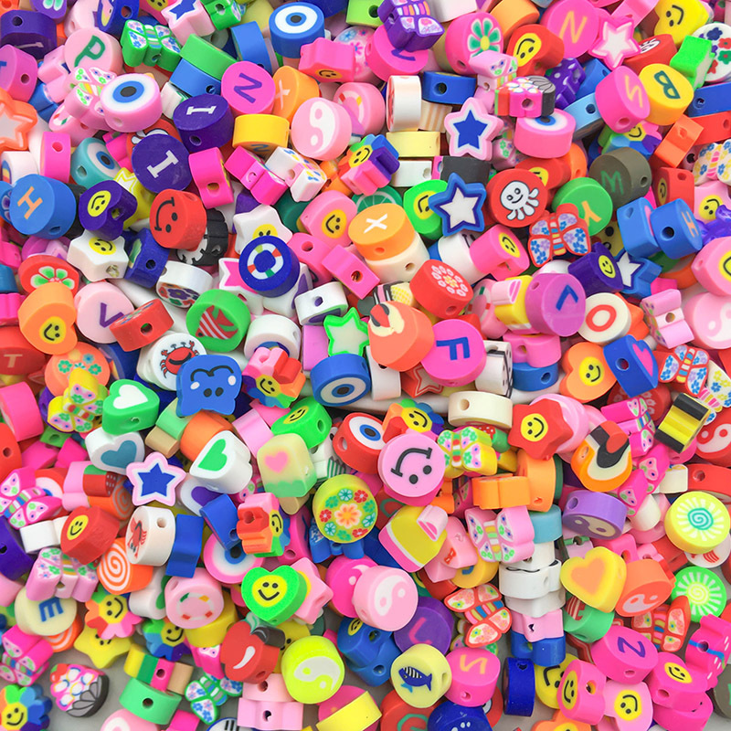 2:Random 100 soft ceramic beads-SN542