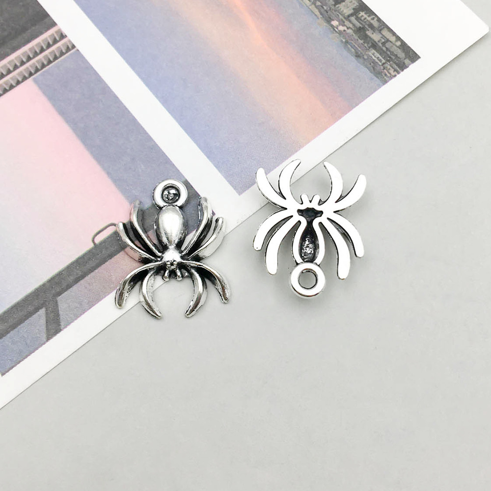 16:1 ancient silver spider 13*17mm-1g-B110