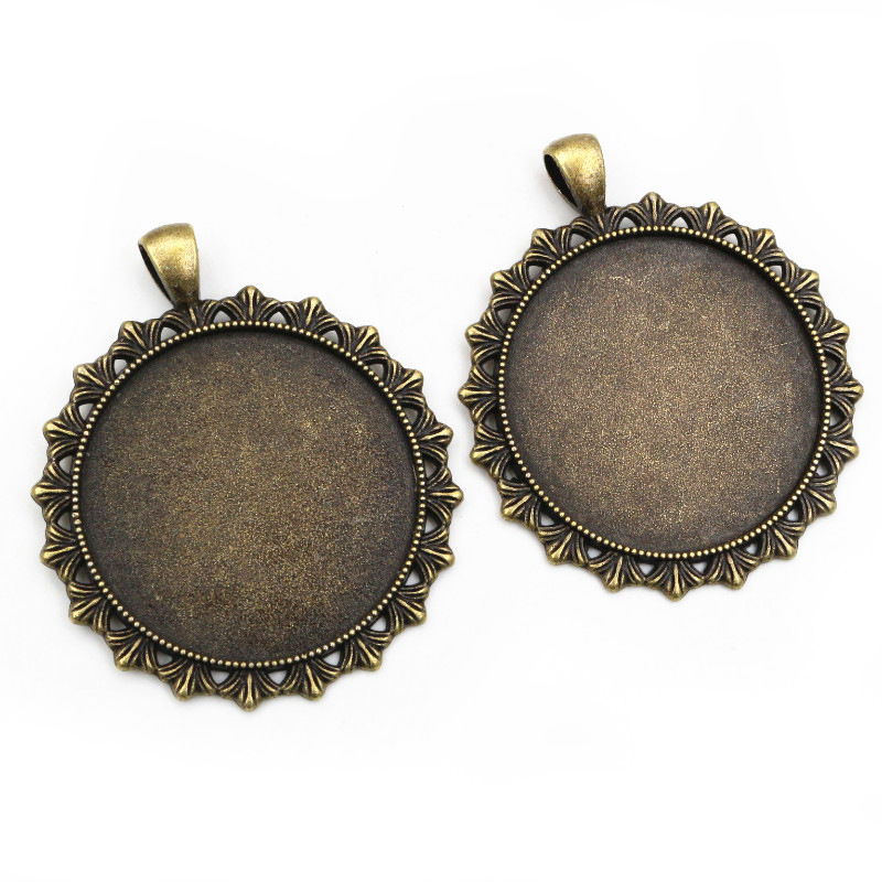 2 color de bronce antiguo