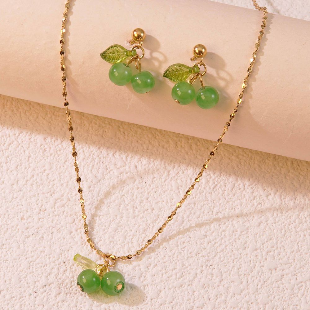 3:Lm006 three-piece set-green