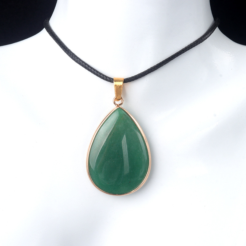 Green aventurine (Golden Edge)