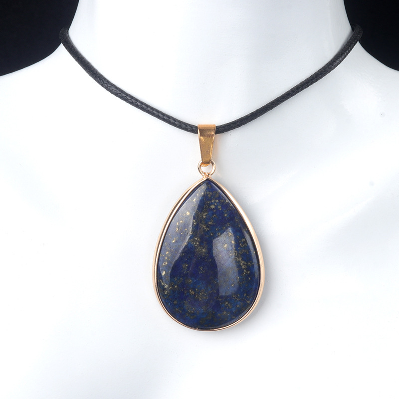 Lapis lazuli (golden edging)