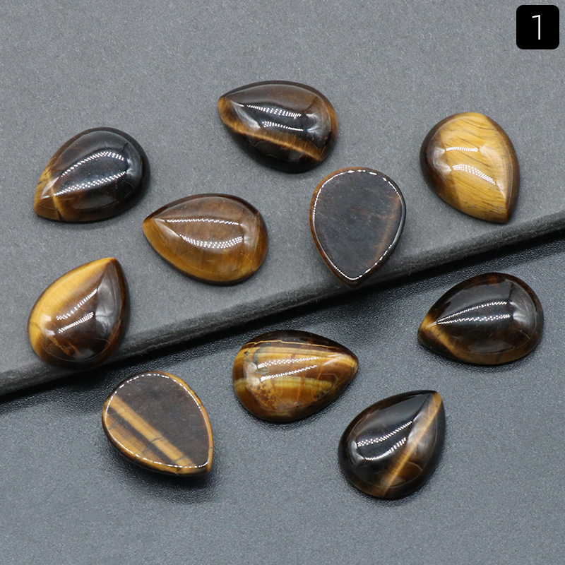 1:15x 20mm Tiger Eye Stone (single)