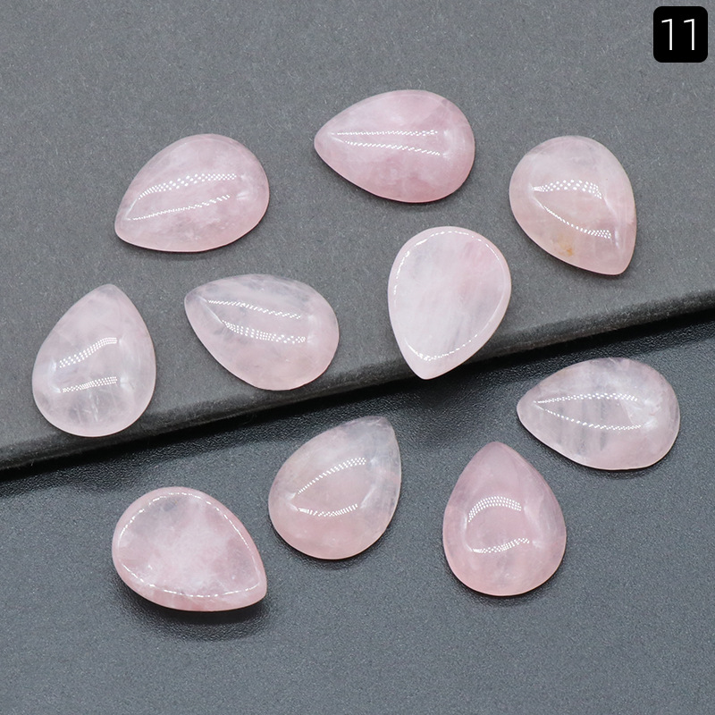 11:15x 20mm pink crystal (single)