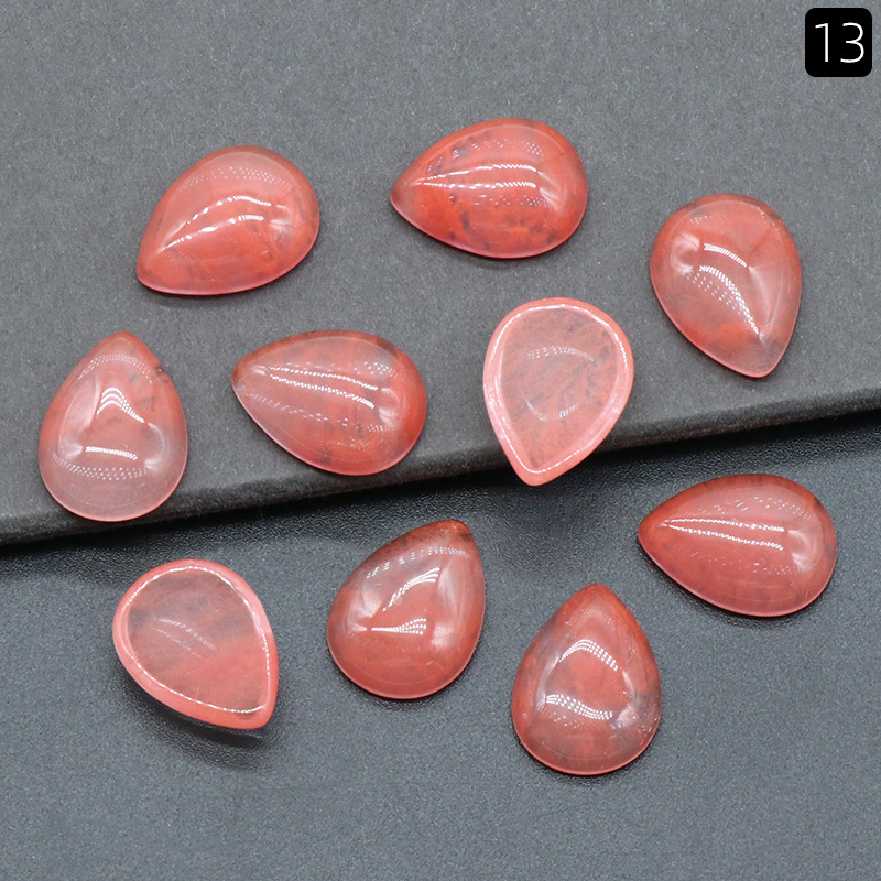 13:15x 20mm watermelon red (synthetic) (single)