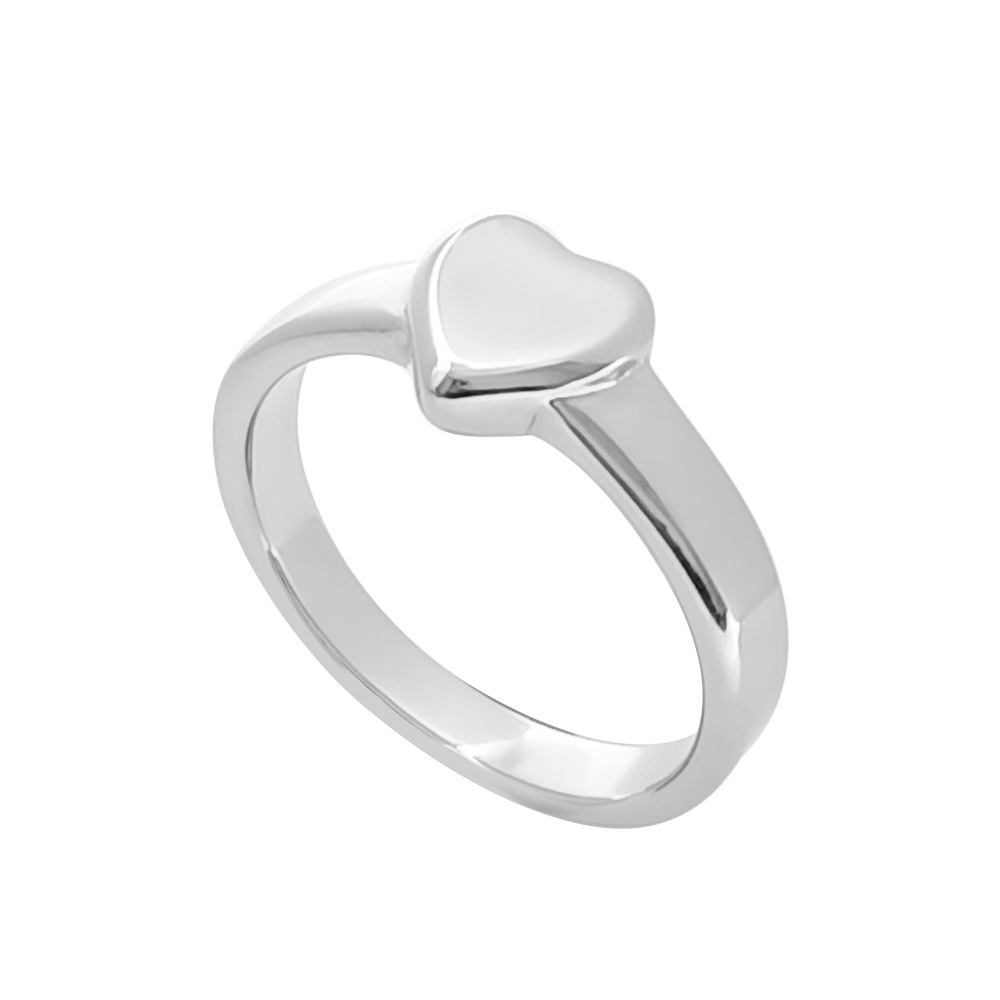 1:R06028 Love Cast Ring Steel Color