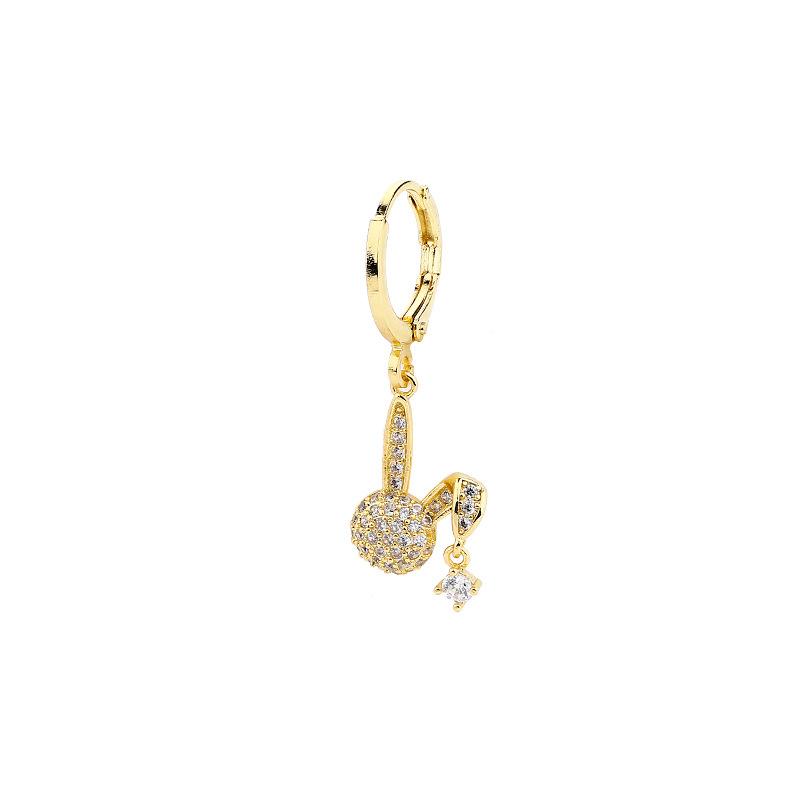 2:One Rabbit Ear Clasp (Gold)