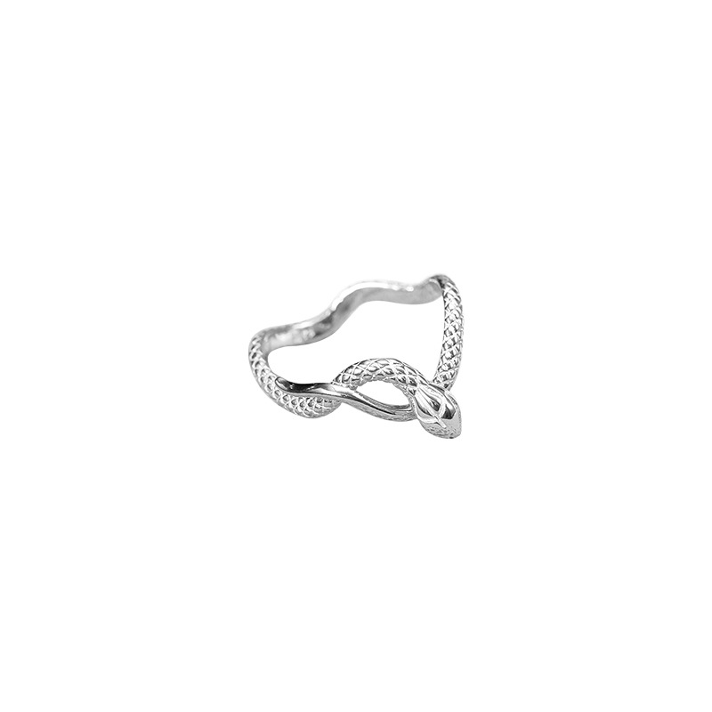 1:Snake Ring (White Gold)