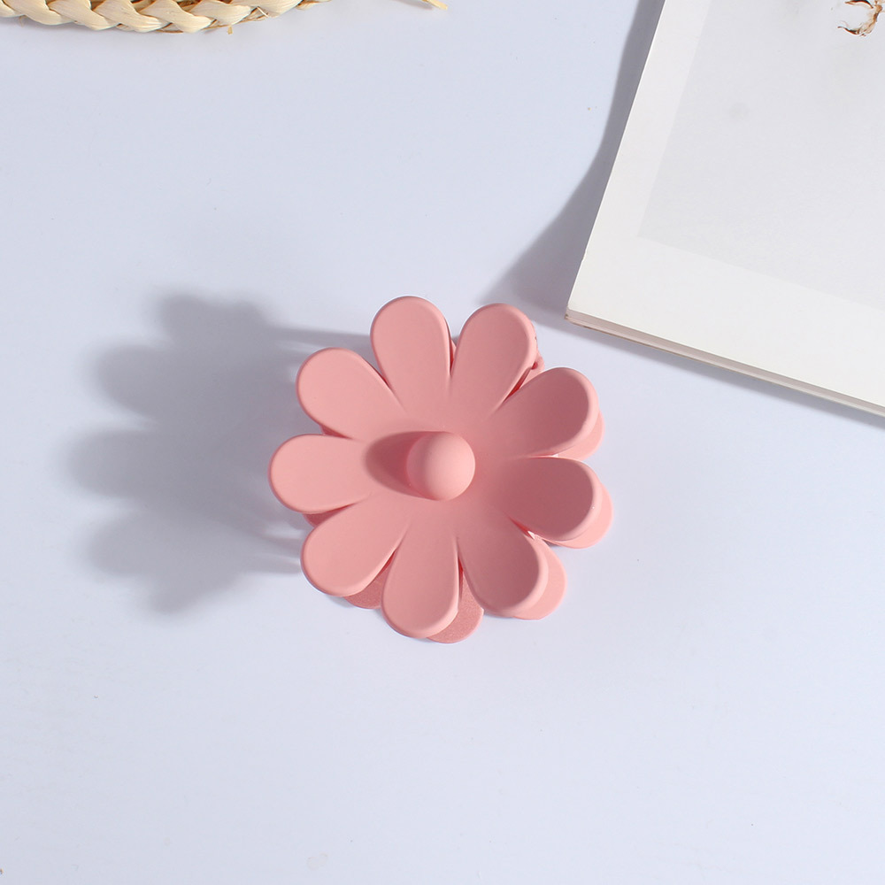 6:Flower Clamp-Frosted Pink