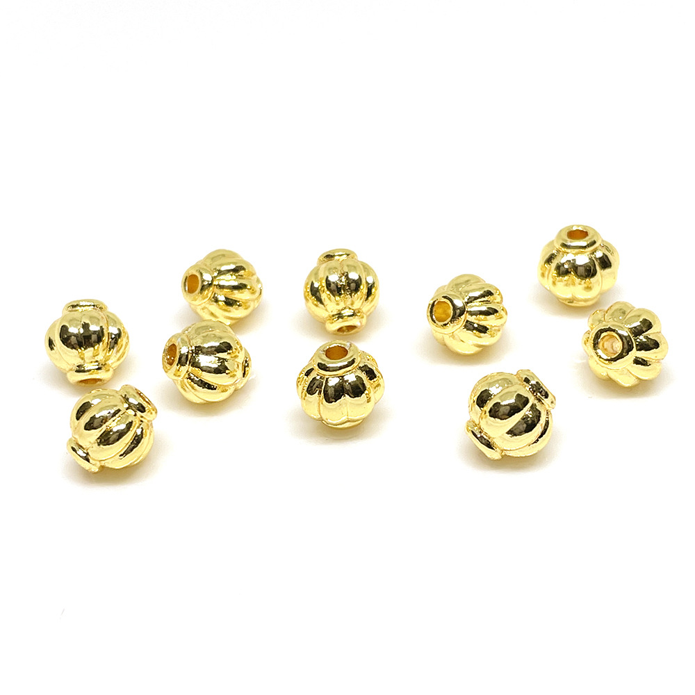18K Gold color 4mm
