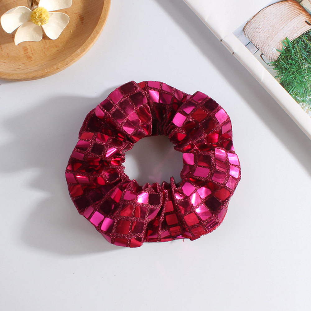 4:Rose red sequins