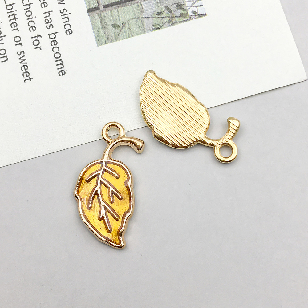 5:1 yellow dripping leaf 12*20mm-0.9g-14362