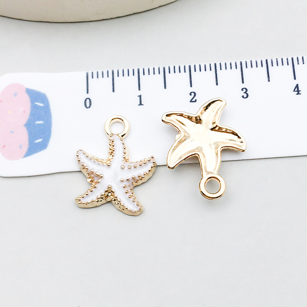 2:1 white oil dripping starfish 15*18mm-1.1g-8609