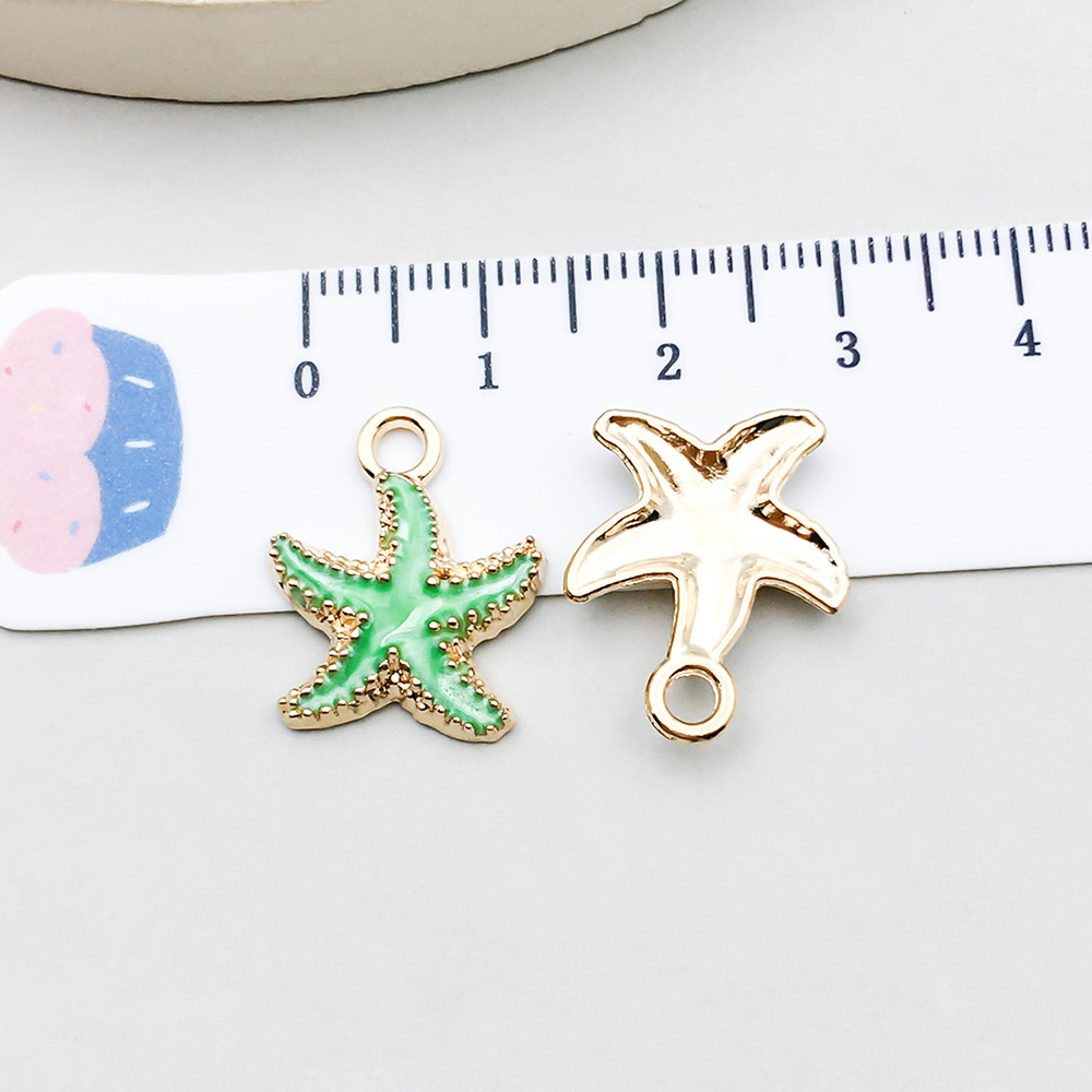 4:1 green oil dripping starfish 15*18mm-1.1g-8611