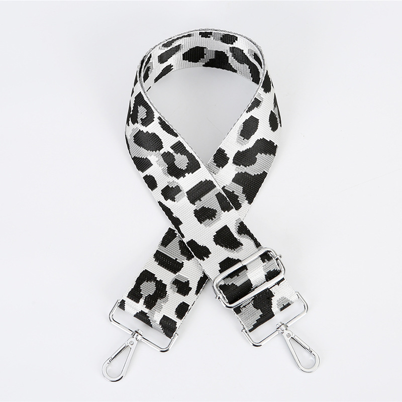 8:No. 117 light gray leopard print silver accessories