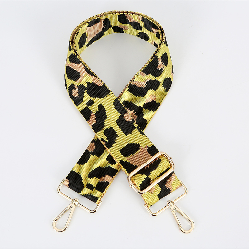 116 size yellow leopard gold accessories